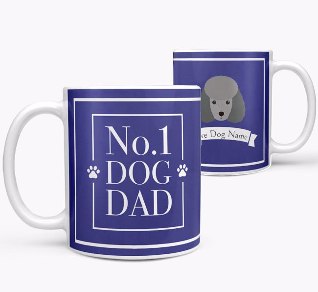 Personalised 'No.1 Dad' Mug from your {breedFullName}